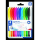 Etui van 10 Staedtler balpennen – assorti kleuren